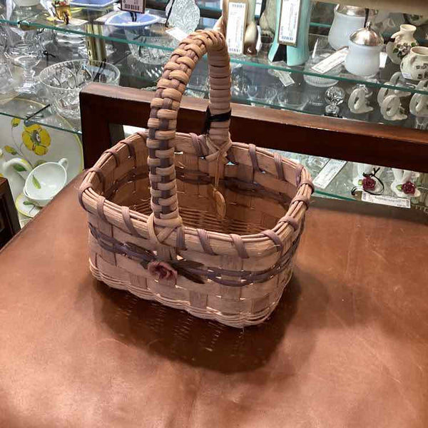 C.W. Young Basket With Handle