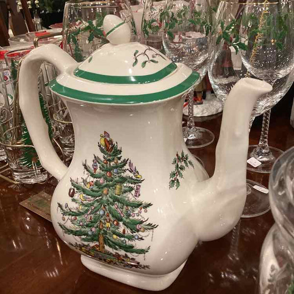 Spode Christmas Tree Teapot