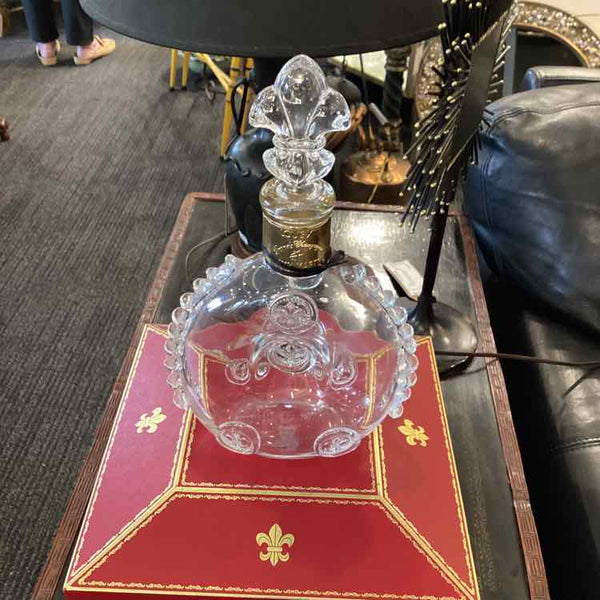 Baccarat Decanter With Red Leather Box