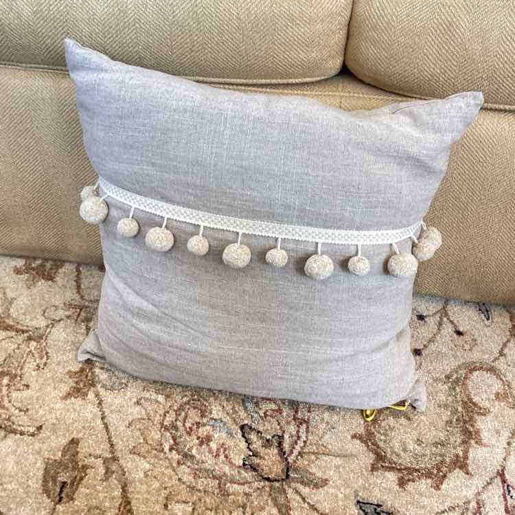 Taupe Pillow