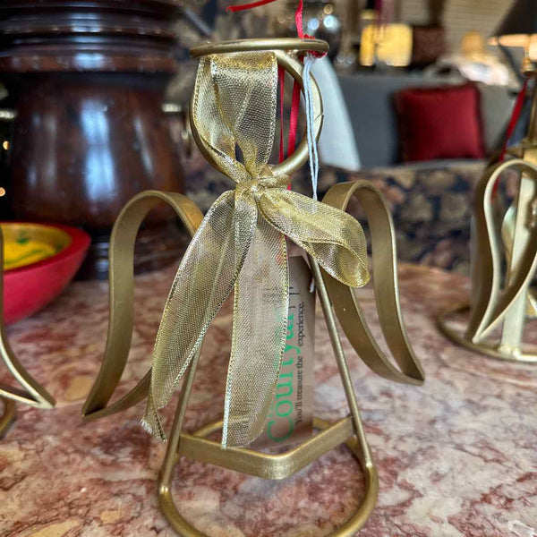 Gold Angel Stocking Holder