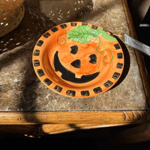 Jack O Lantern Plate