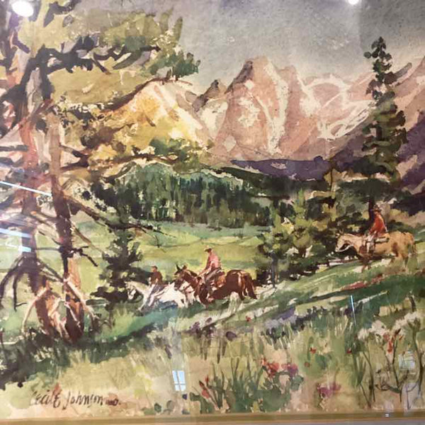 Cecil Johnson Watercolor