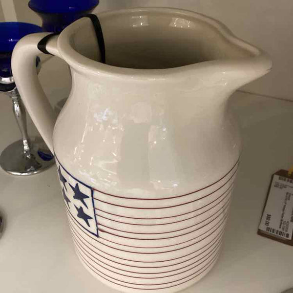 Hartstone American Flag Pitcher
