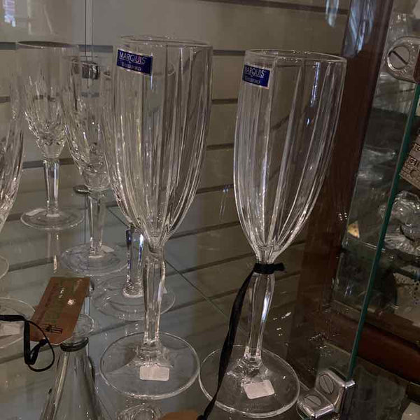 Pair Of Waterford Marquis Omega Glasses