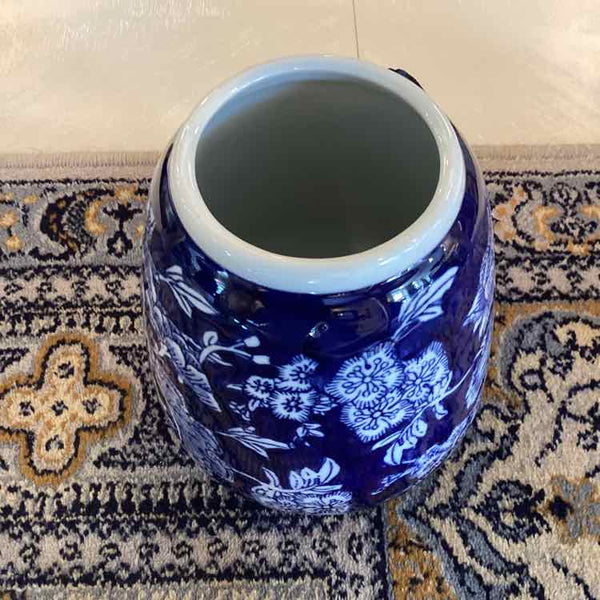 Two's Company Blue And White Vase