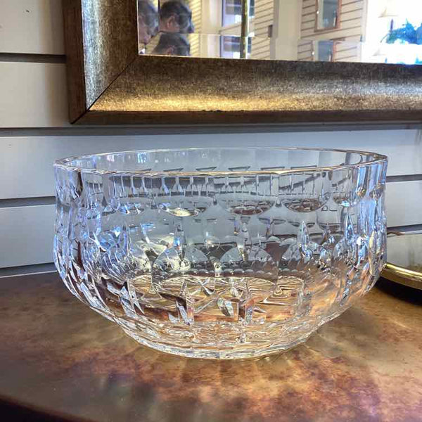 Round Crystal Bowl