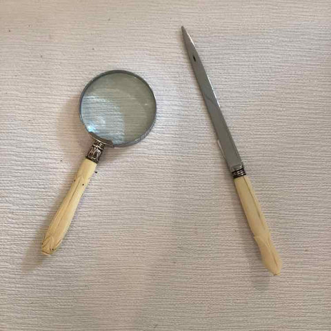 Magnifying Glass And Letter Opener