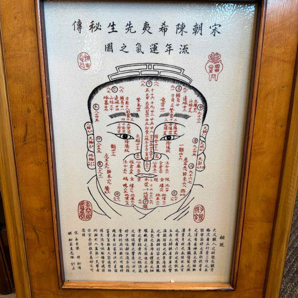 Framed Chinese Medicine Man