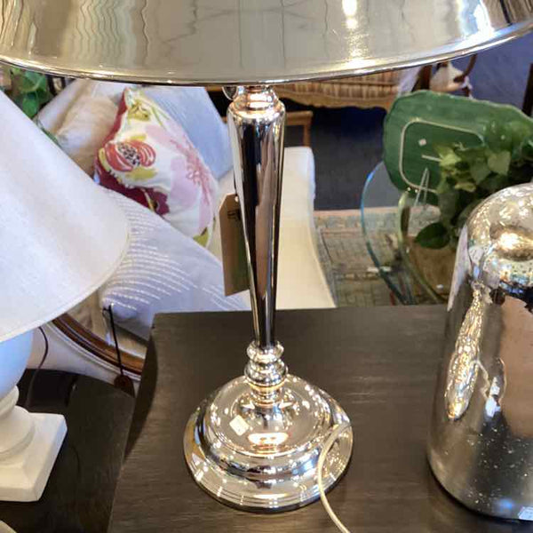Nickel Table Lamp
