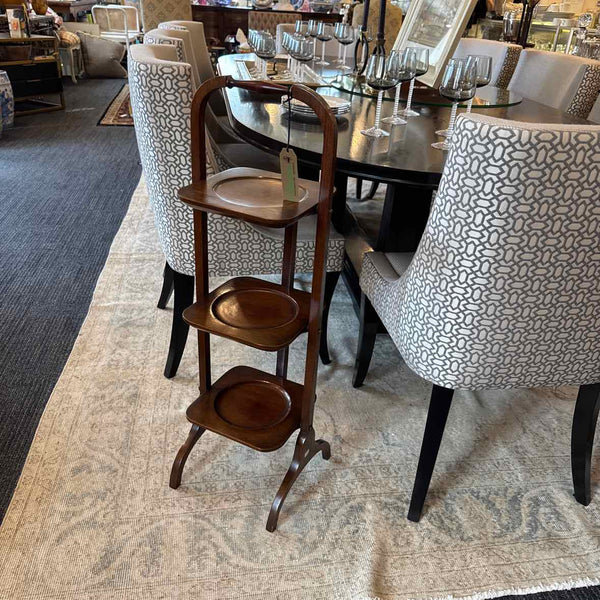Vintage Folding Cake/Plant Stand