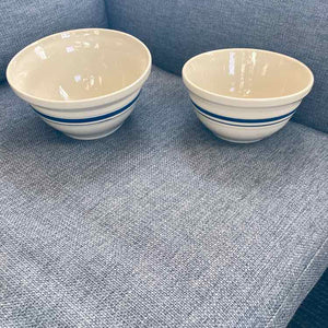 Set of 2 Roseville Bowls