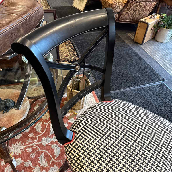 Hickory Side Chair w/ Checkered Seat