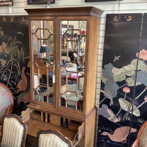 Gentlemen's Secretary With Mirrored Front