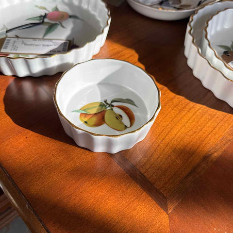 Royal Worcester "Evesham" Flan Dish