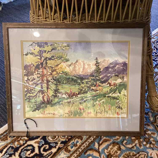 Cecil Johnson Watercolor