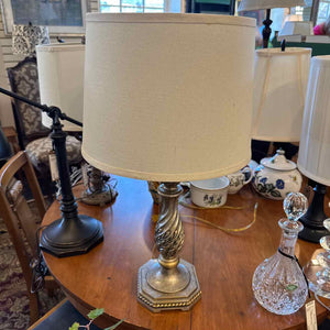 Silver & Gold Lamp