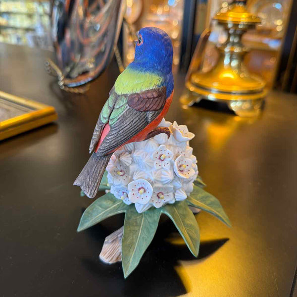 RSPB Panted Bunting Bird Figurine