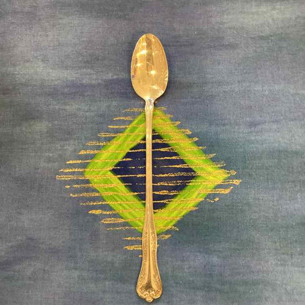 12 Ice Tea Spoons - Queen Elizabeth Intro 1908