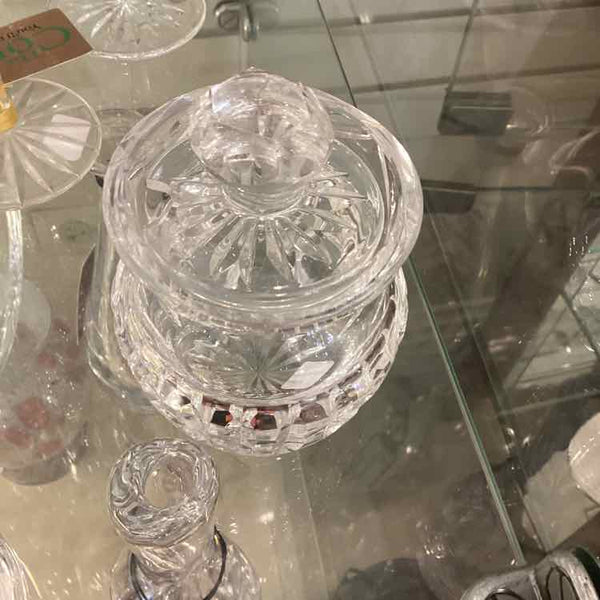 Waterford "Lismore" Jam Jar with Lid