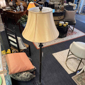 Antique Brown Floor Lamp