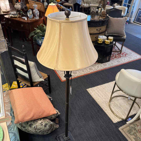 Antique Brown Floor Lamp