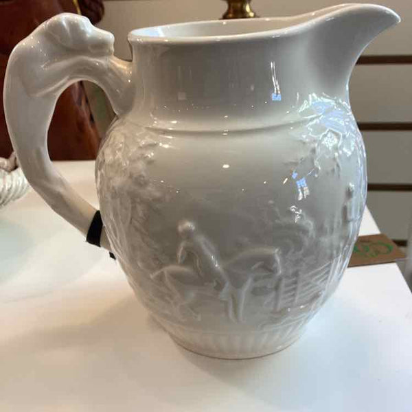 Wedgwood Etruria Pitcher with Hunting Scene