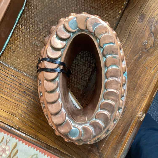 Antique Oval Copper Mold
