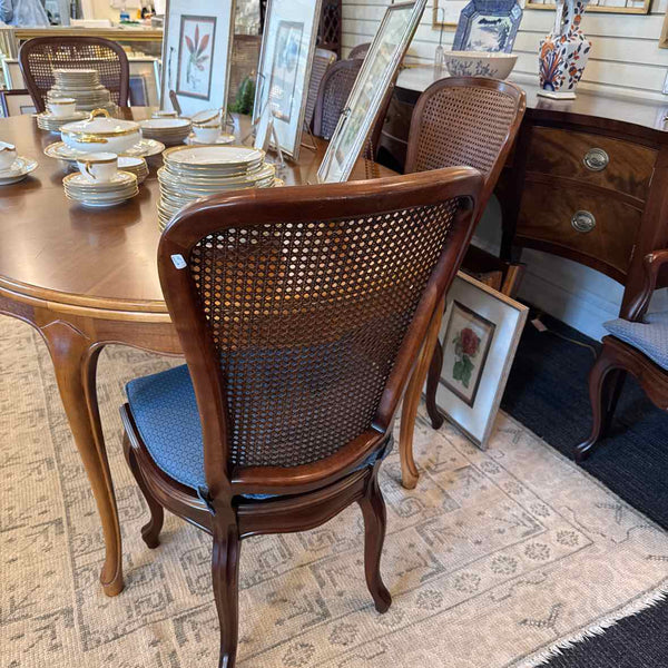 6 French Side Chairs, 2 Arm Chairs