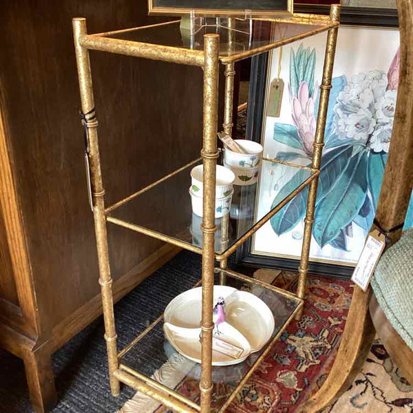 Three Tier Glass Table