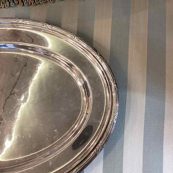 English Sheffield Oval Platter