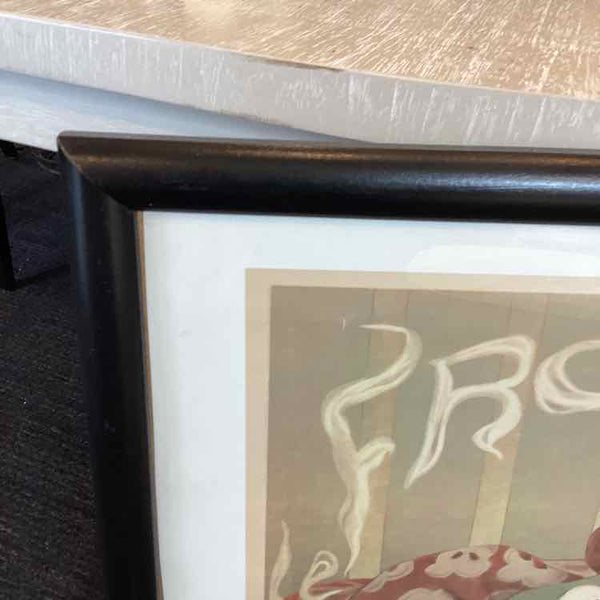 Framed French Poster