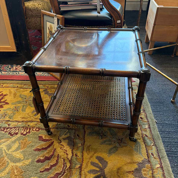 Mahogany 2 Tiered Table