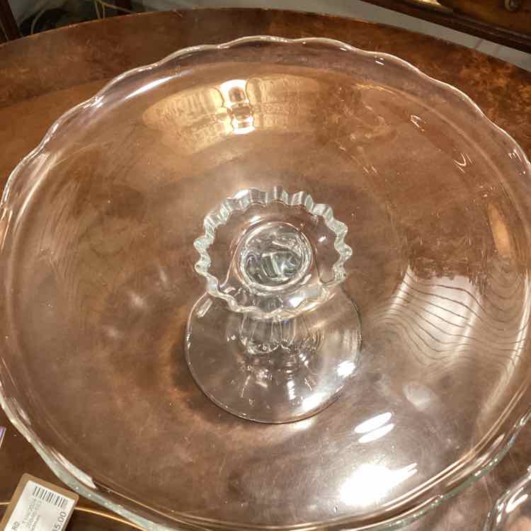 Glass Cake Plate