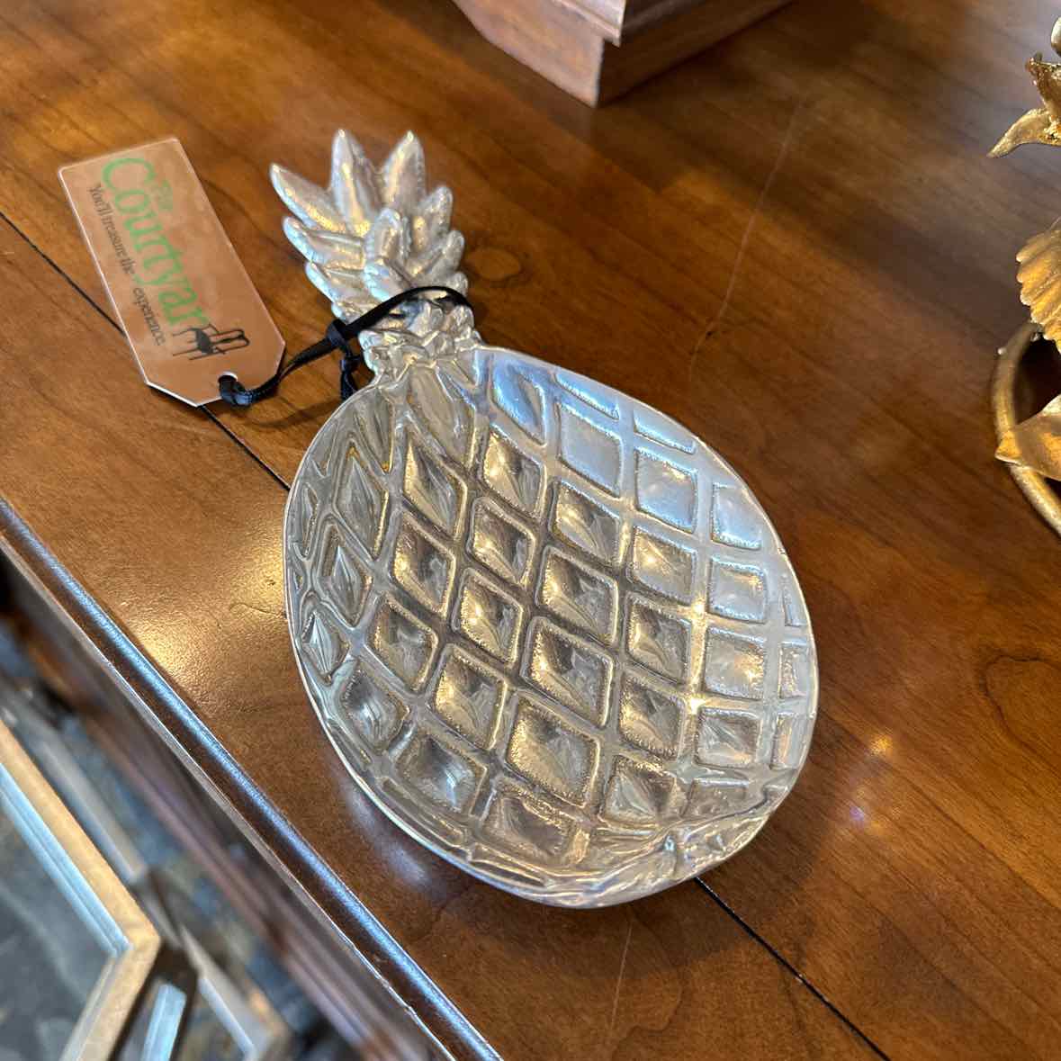 Pineapple Pewter Tray