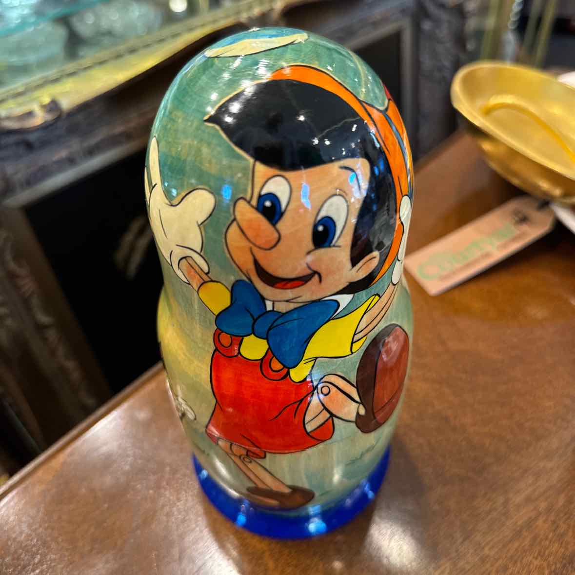 7 Nesting Pinocchio Dolls