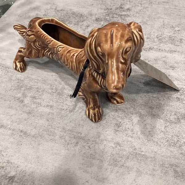 Brown Dog Planter