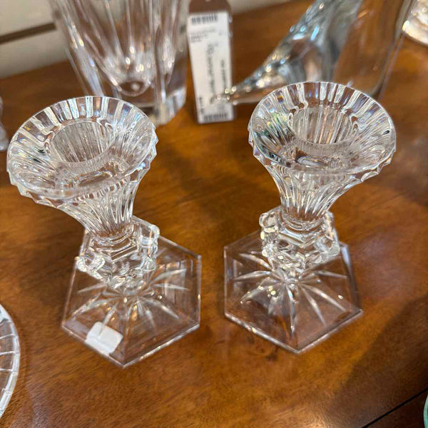 Waterford Pair of Chatham Candle Holders