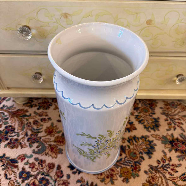 French Ceramic Umbrella Stand