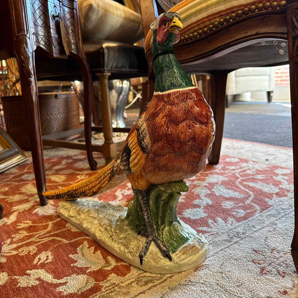Vietri Pheasant Sculpture