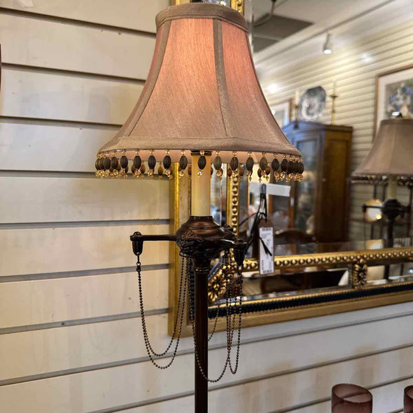 Pair of Console Brass Lamps