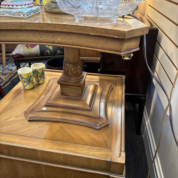 Pedestal End Table