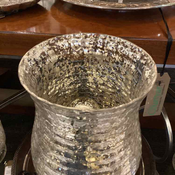 Mercury Glass Hurricane Lamp