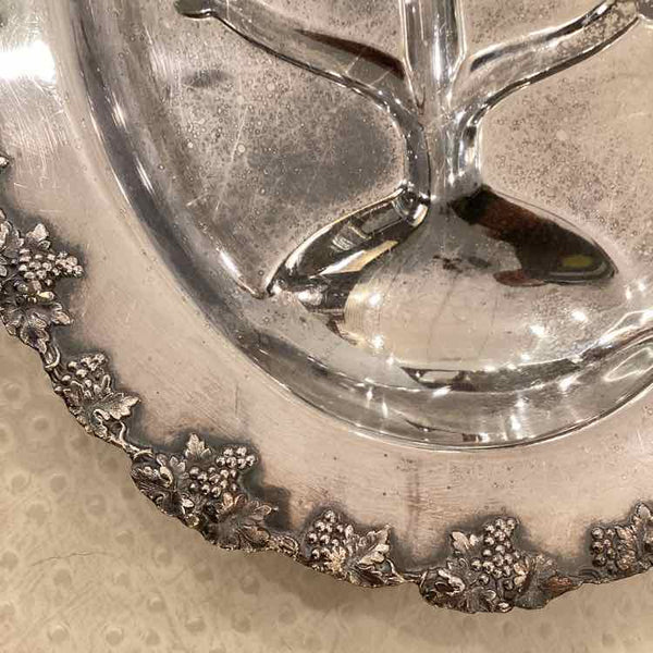 SLP Meat Platter w/Grape Design