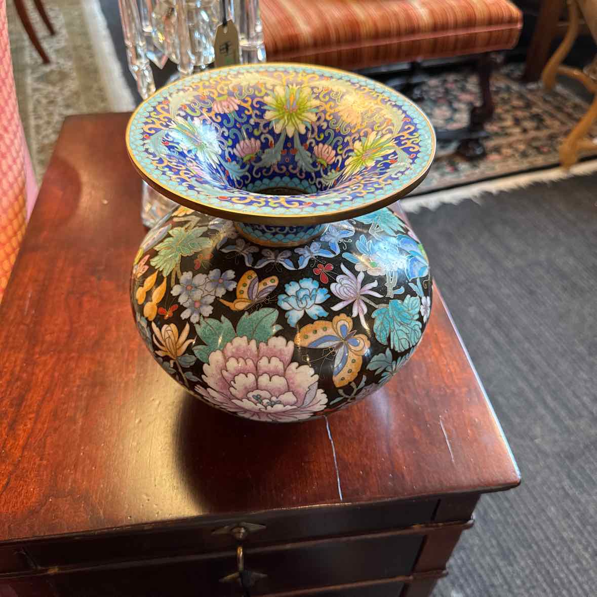 Chinese Cloisonne Vase
