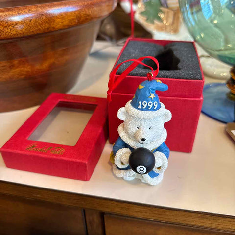 1999 Marshall Field Teddy Bear Ornament