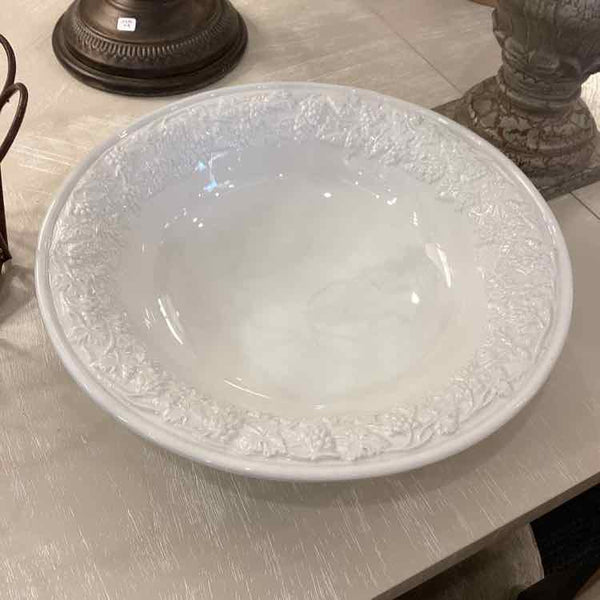 White Grape Vine Bowl