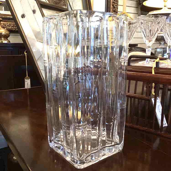 Glass Bamboo Vase