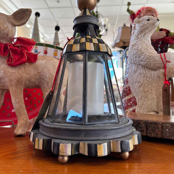 MacKenzie Childs Bird on Ball Lantern