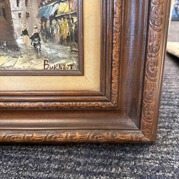 Signed European Street Scene